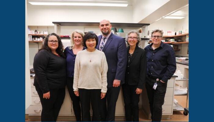 Edward Neuwelt, M.D., Muir, Amy Huddleston, M.P.A: HA, Leslie Muldoon, Ph.D., Rochelle Fu, Ph.D., and Laszlo Szidonya, M.D., Ph.D.