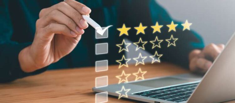 OHSU-PSU School of Public Health Graduate Student taking the online student feedback survey