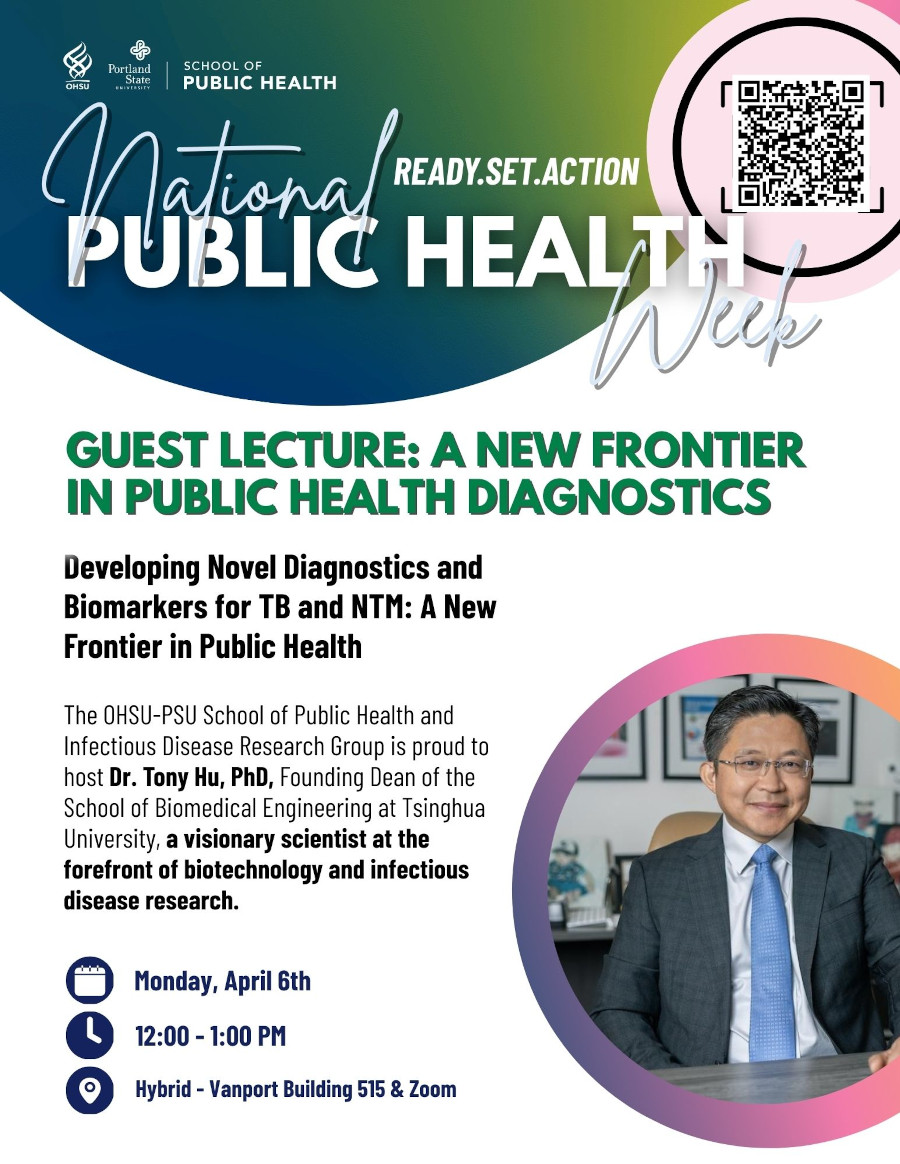 Guest Lecture: Developing Novel Diagnostics and Biomarkers for TB and NTM: A New Frontier in Public Health