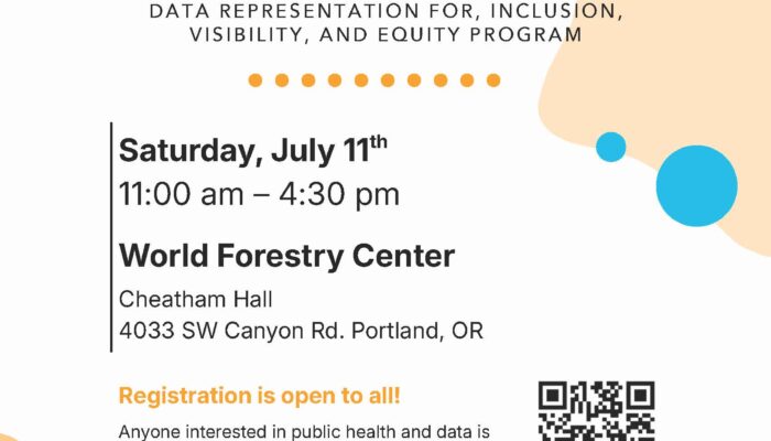 DRIVE-ing Equity: Southeast Asian Health Data Summit on Saturday July 11th from 11:00am - 4:30pm at the World Forestry Center