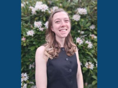 Emma Lou Leary, 2026 Commencement Gonfalonier of the OHSU-PSU School of Public Health