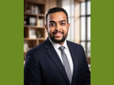 Nithish Thomas, 2026 graduate of the OHSU-PSU School of Public Health Undergraduate Program