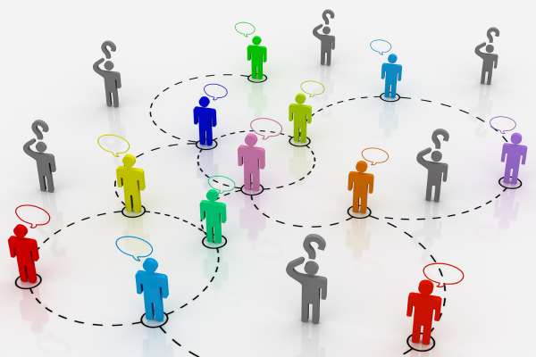 Graphic of Public Health professionals creating a public health careers network